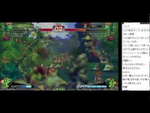 AE2012 JP Nationals: Michael-Tan, Taku, Kyoku vs Nekojita, Akimo, NISHIKIN (Top 4 Semi-Finals)