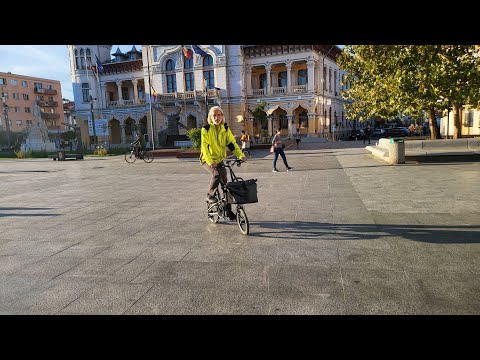 B'TWIN Fold Light 1-second folding bike with Front Bag and TRIBAN Easy Cycling Smartphone Mount