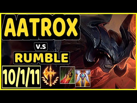 MAGIFELIX (AATROX) vs RUMBLE - 10/1/11 KDA TOP CHALLENGER GAMEPLAY - EUW