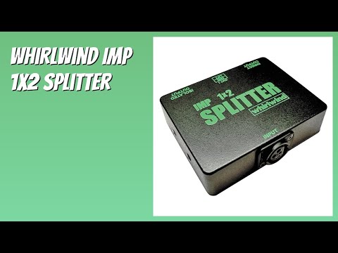 Whirlwind SP1X2 Imp 1X2 Single Microphone Splitter 2010s - Black image 4