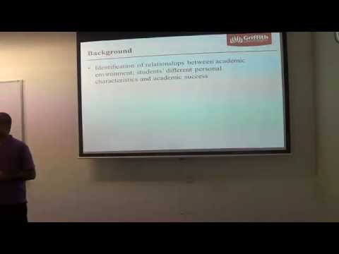 Griffith School of Engineering Learning and Teaching Seminar - 27 October 2014 by Saeed Shaeri