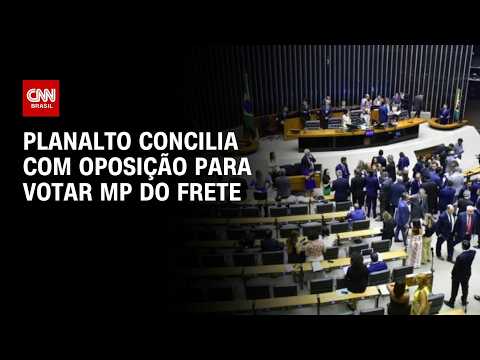 MP do Frete: Planalto concilia com oposição para votar medida | CNN PRIME TIME