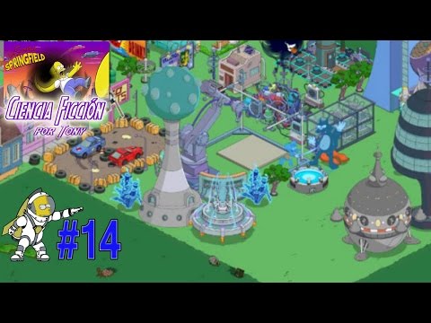 Los Simpson Springfield "Ciencia Ficción, Cap. 14 - El Acto 2, Impresora al 10 y la Fuente" por Tony