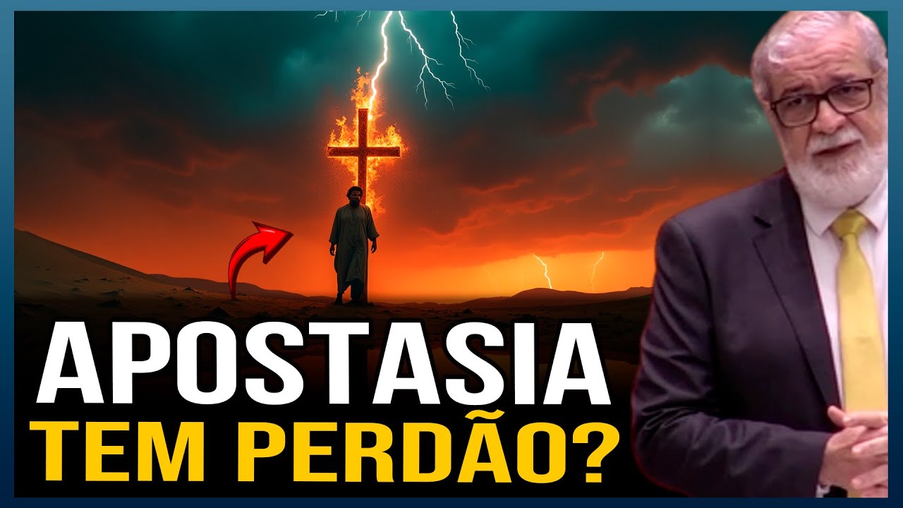 POR QUE DEUS NÃO PERDOA APOSTASIA? QUAIS SÃO OS 3 TIPOS DE APOSTASIA? PASTOR AUGUSTUS NICODEMUS