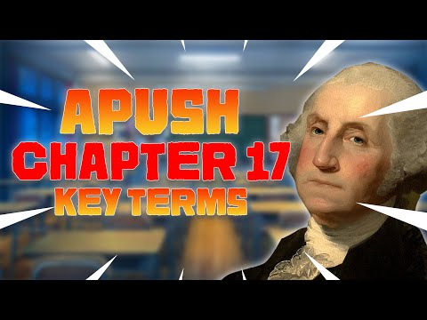 Apush Chapter 17 Key Terms Notes American Pageant