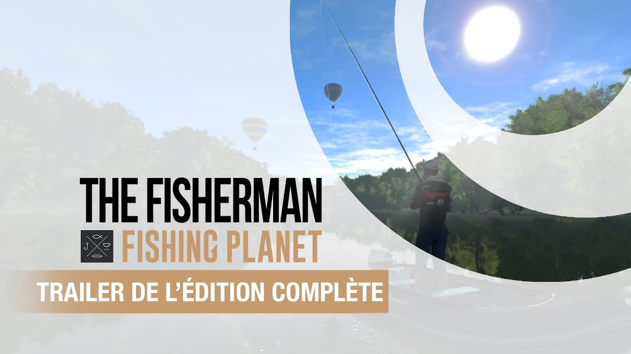 Jeu video bigben the fisherman - fishing planet