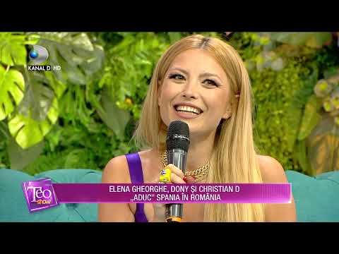 Teo Show (23.07.2021) - Elena Gheorghe, Dony si Christian D "ADUC" Spania in Romania! Ce planuri au?