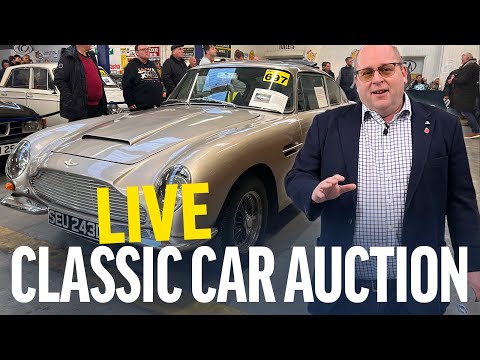 LIVE CLASSIC CAR AUCTION! Day 2 of Anglia Car Auctions November 2025 Sale | RARE & NO RESERVE Cars