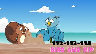Toddler learning videos | Bird and Kip: 112-113-114