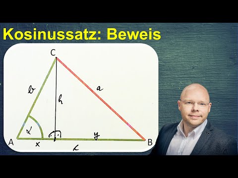 Beweis Kosinussatz | einfach und einleuchtend erklärt