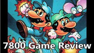 Mario Bros. Atari 7800 Review The No Swear Gamer Ep 218