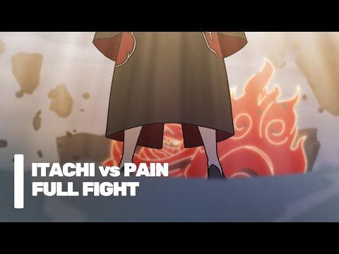 ITACHI vs PAIN | Full Fight | Fan animation by Bri Animation