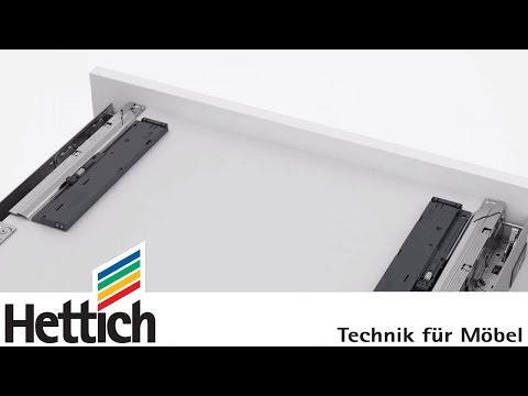Découvrez les produits Hettich : le système de tiroirs ArciTech