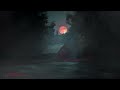 The Blood Moon Is Here Abandoned Forest Cabin HORROR AMBIENCE 4 Hours 4K