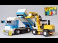 How To Build A Wheel Loader And Dump Truck With LEGO Classic 11036 Alternate