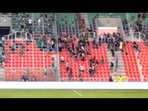 GKS Tychy -  Radomiak Radom - incydenty na trybunach 22.05.2016