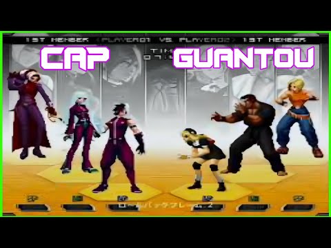 KOF2002UM Cap(キャップ)🇯🇵 VS Tw-Guantou🇹🇼  FT-10 #kof2002um #kof02um