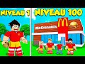 NOUS PASSONS d'un McDONALDS PAUVRE a UN McDONALDS RICHE dans ROBLOX ! 🍔🍟 (McDonalds Roblox Tycoon)