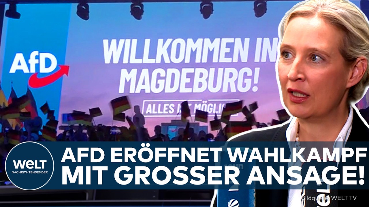 AFD ANSAGE: Weidel zündet Wahlkampf-Rakete! AfD startet Großoffensive und träumt vom Regierungssieg!