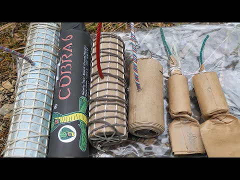 XL M-80 vs Spanish Cracker vs Cobra 6 Cracker STRENGTH TEST