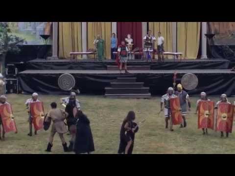 Corocotta reclama su recompensa ante Augusto. Guerras Cántabras