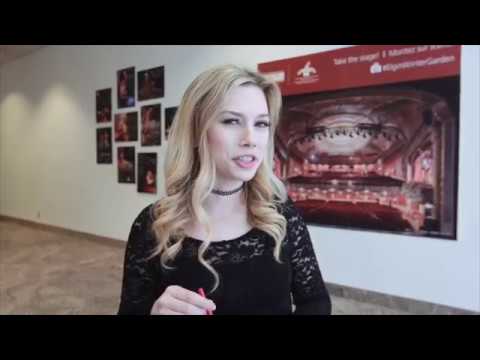 Sarah Daniels Talking about Food for 1 Minute Straight