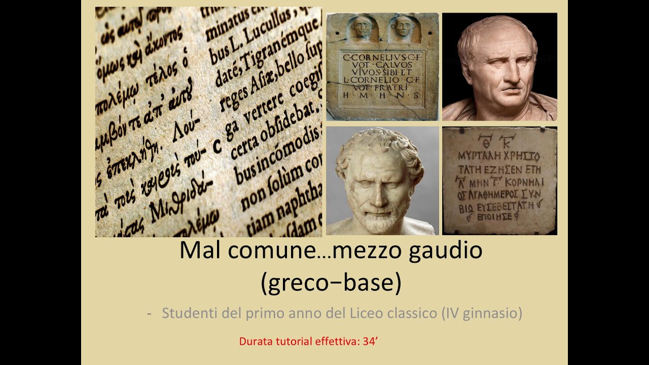 #Greco: Traduzione di una versione per il primo anno (difficoltà: base)