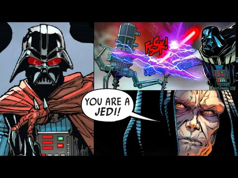 When a Furious Darth Vader Hung up on Palpatine(Canon) - Star Wars Comics Explained