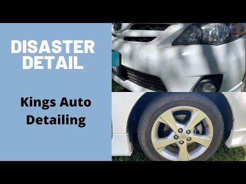 Disaster Toyota Corolla Detail | Exterior & Interior | Kings Auto Detailing