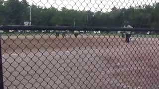preview picture of video 'Coyle Cassidy at King Philip softball game played on 5/20/14 (3/13)'