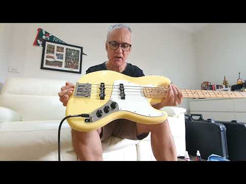 Review of my UPGRADED Fender Player Series Jazz Bass