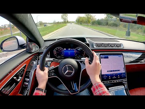 2021 Mercedes-Benz S580 - POV Test Drive (Binaural Audio)