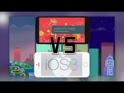 Android 5.0 Lollipop VS iOS 8, chi vincerà?
