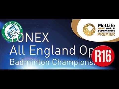 2017 Yonex All England Open R16 [WS] Saina NEHWAL vs Fabienne DEPREZ