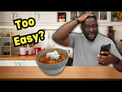 I Tried To Make Lasagna Soup. Amateur Cook Challenge and Review