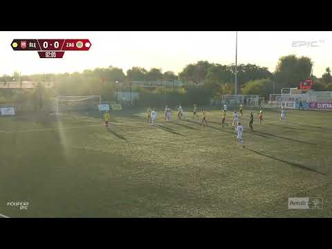 03.10.2025: Ślęza Wrocław - Zagłębie II Lubin 0:1: gol