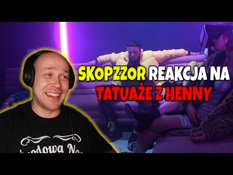 SkopzzoR reaguje na GUZIOR ft. ReTo - TATUAŻE Z HENNY (+historia o kolejce do kibla)