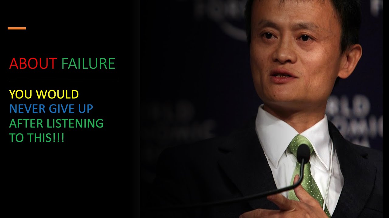 Jack Ma's Epic Speech On Failure, Success and Life (2024)
