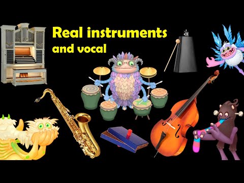 Wublin Island - All Monster Instruments and Voice Actors 4K