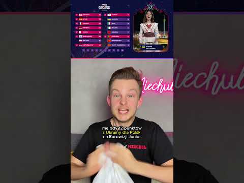 12 DLA POLSKI Z UKRAINY NA EUROWIZJI JUNIOR 2026 | #polska #ukraina #junioreurovision