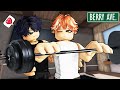 SPECIAL NIGHT PRACTICE AT THE GYM Roblox Gay Story ️‍ BERRY AVENUE RP