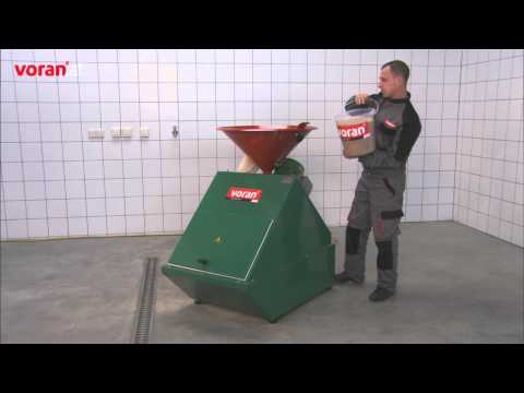voran hammer mill KH1 - milling of grain
