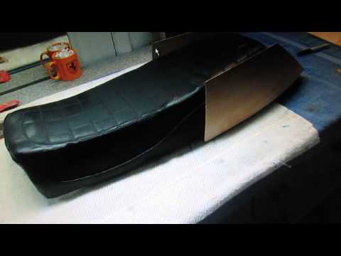 MVI_2714 PART 2,Making seat cowl for RD YAMAHA.