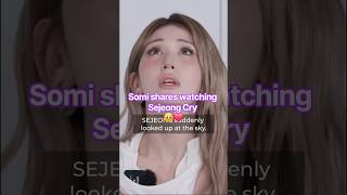 Download lagu Somi shares seeing Sejeong crying 🥺 #jeonsomi #daesung #ioi #kdramareality #소미 #대성 mp3