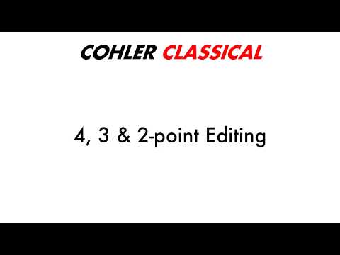 4-3-2-pt Editing in Cohler Classical - Classical Music Source-Destination 4-point Editing in REAPER