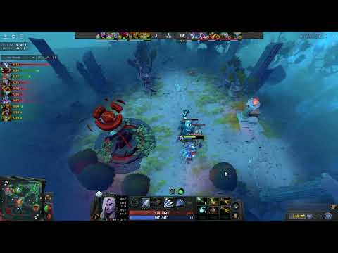 Drow Ranger Dota 2 Gameplay Ana with Manta