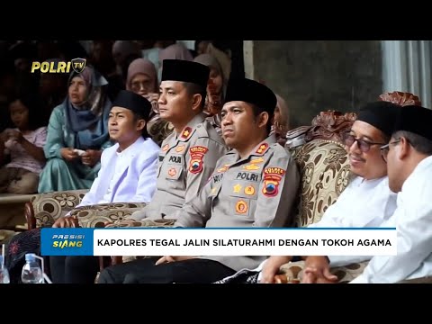 KAPOLRES TEGAL JALIN SILATURAHMI DENGAN TOKOH AGAMA