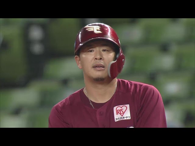 【5回表】イーグルス・浅村 バットを折りながら2点タイムリーヒットを放つ!! 2021/8/13 L-E