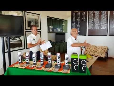 Premiazione gara GOLF RESORT CUP - G.C.Punta Ala 2.06.2018