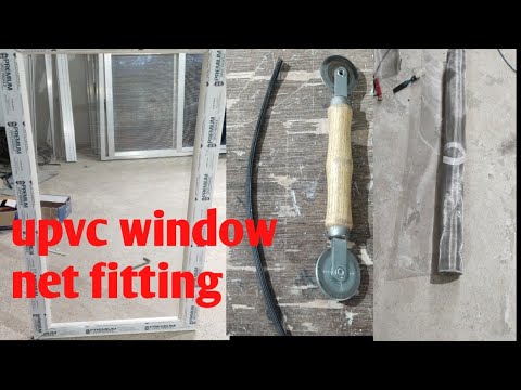 upvc selding window net fitting